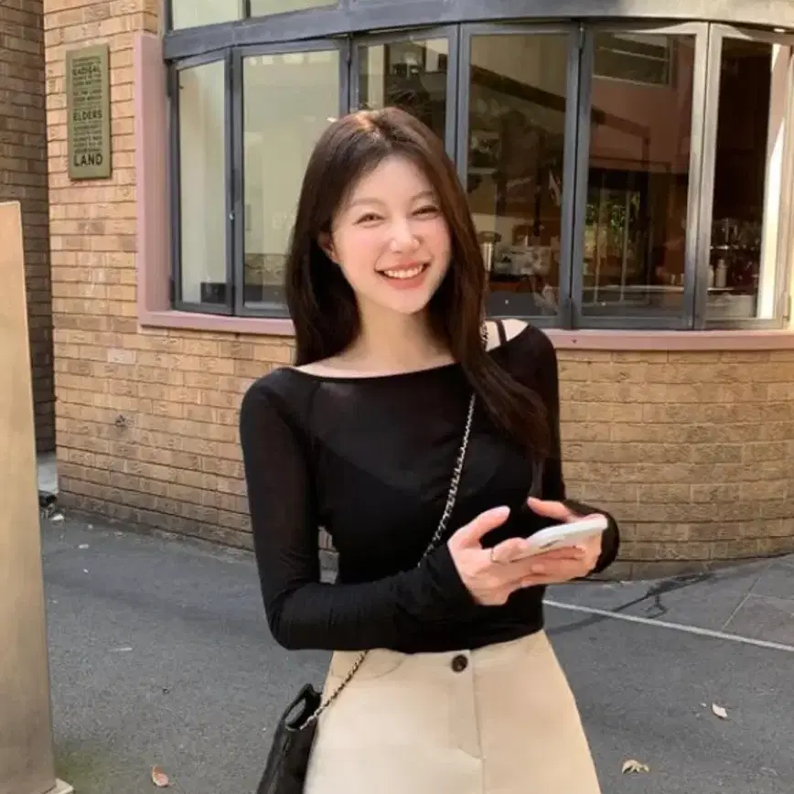 릴리코츠 파운드티셔츠 블랙 새상품
