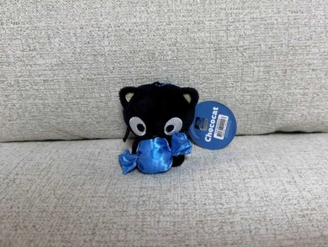 정품 산리오 초코캣 캔디 가방걸이 8cm 키링인형