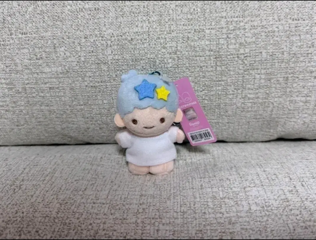 정품 산리오 리틀트윈스타 키키 컬러별 가방걸이 8cm 키링인형