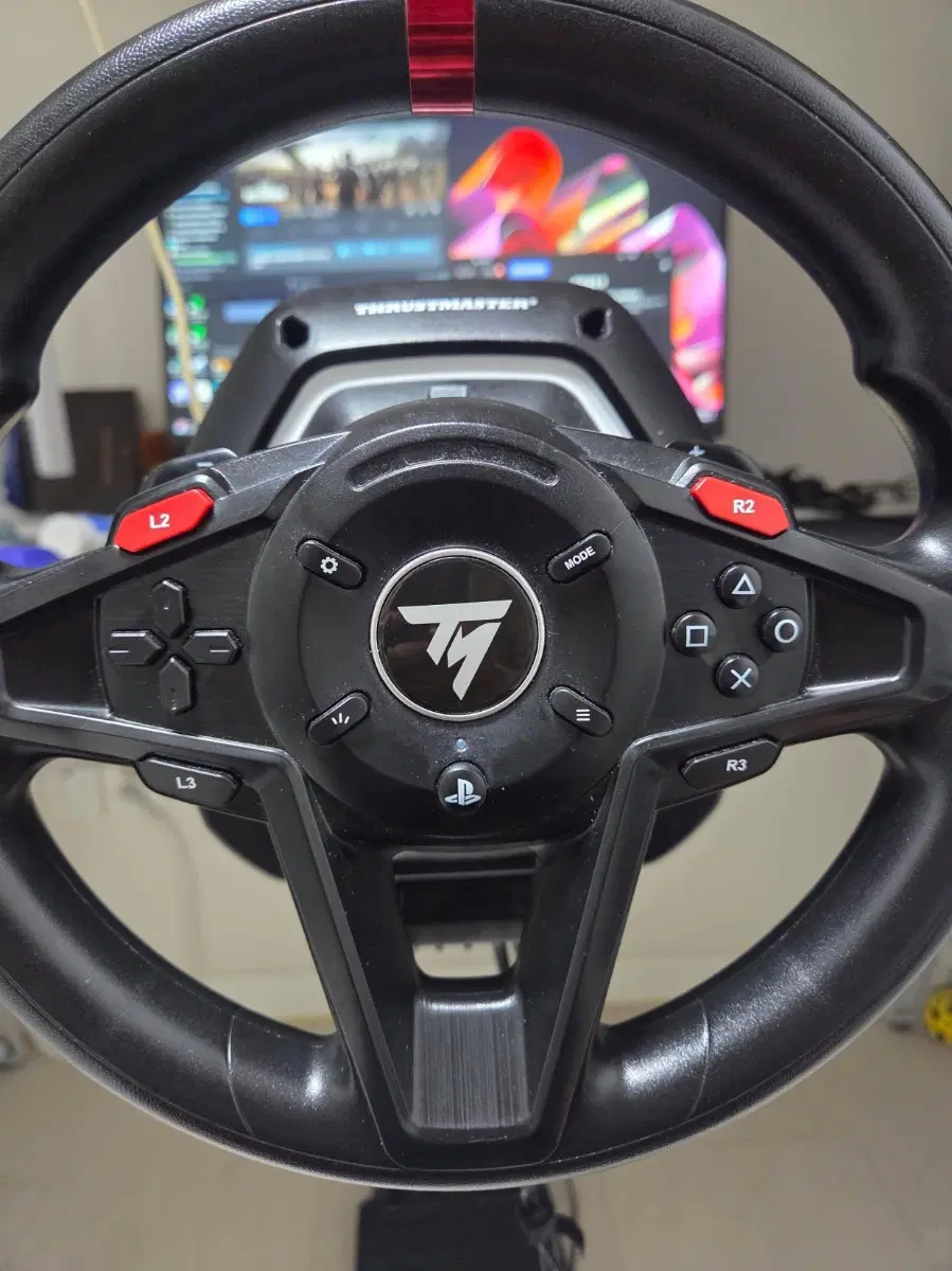 t128 트러스트마스터 레이싱 휠 PS4 지원