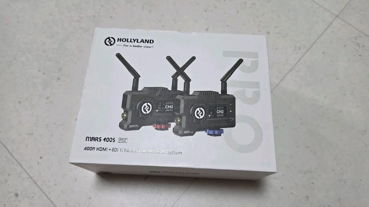 홀리랜드 MARS 400s PRO 무선영상송수신기 판매