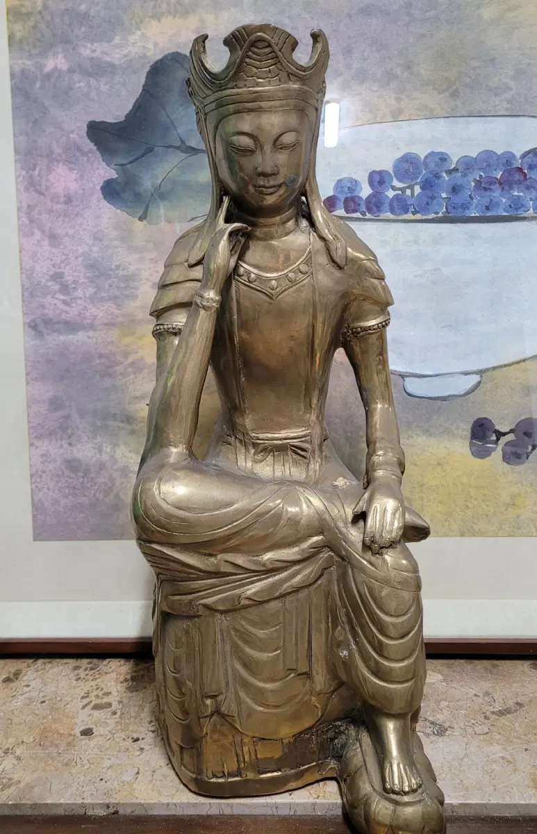 반가사유상 황동 블상 커요