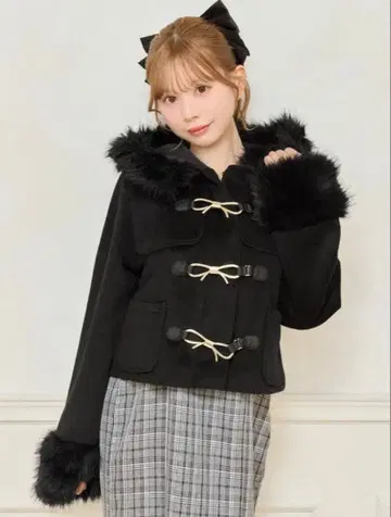 apresjour 숏 더플 코트