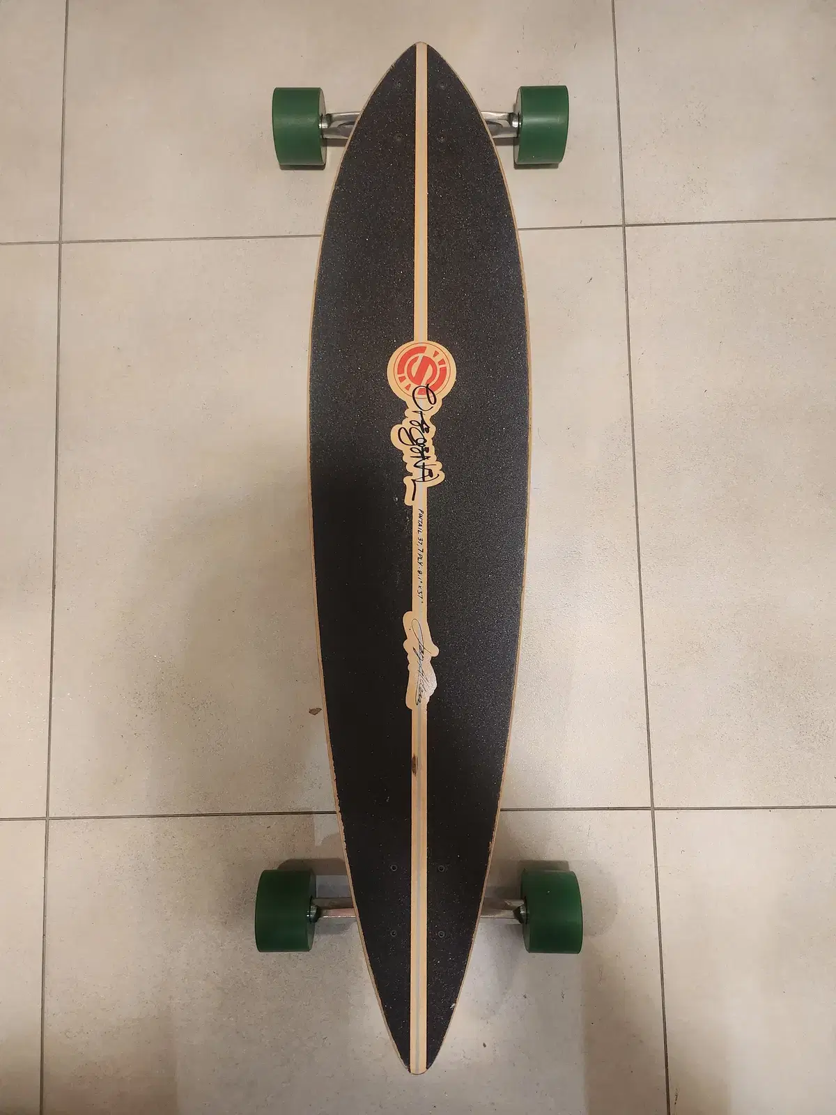 Original Pintail 37 롱보드 / S8 / ABEC11 / Bones REDS