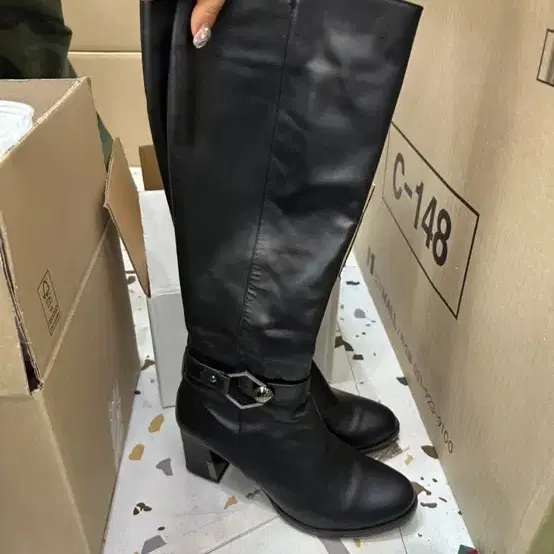 엘칸토 롱부츠 250 새상품급