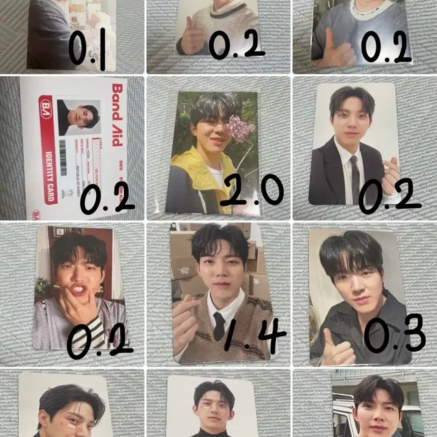 데이식스 도운 포토카드 윤도운 포카 day6