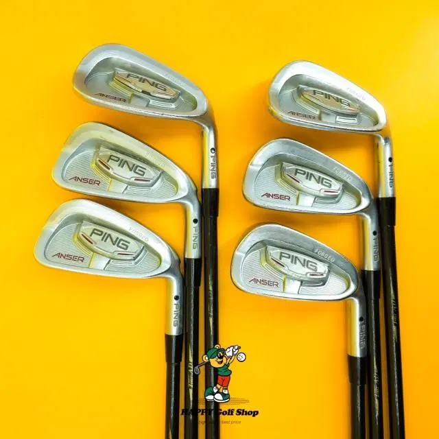 중고 핑 PING 앤서 아이언세트 6개 5-9,P 투어AD 75R...