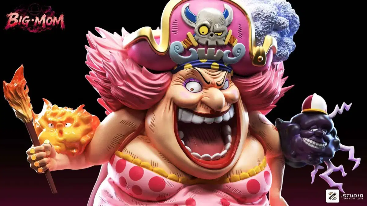 Zzz 빅맘 레진 월콜 원피스레진 피규어