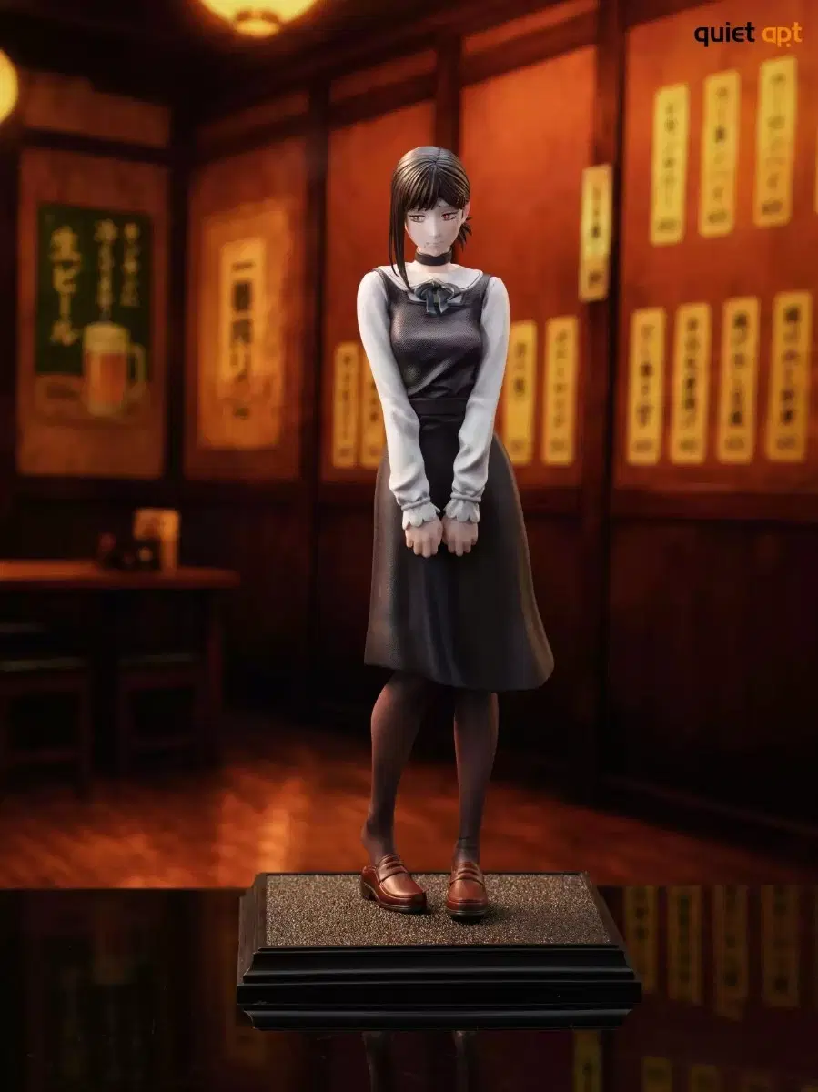 Quiet Art 코베니 레진 피규어 체인소맨 레진 피규어 데블헌터