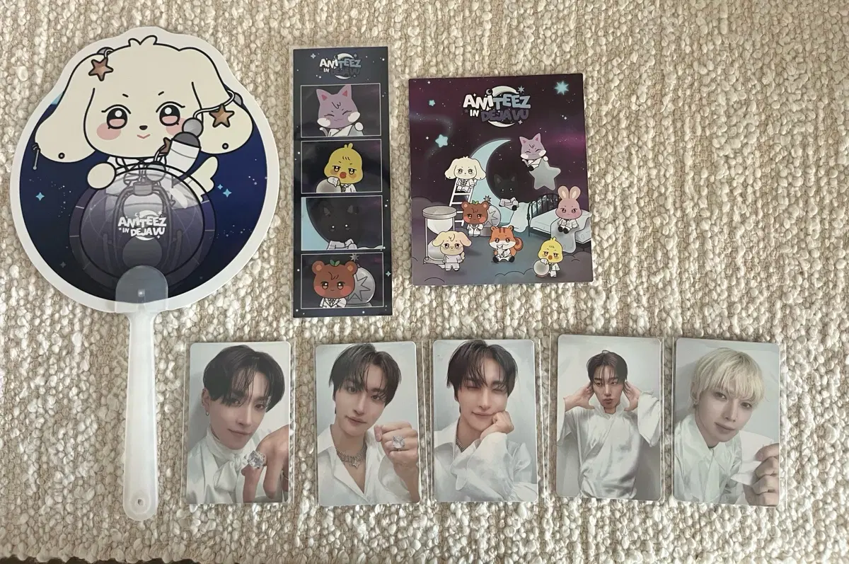 에이티즈 애니티즈 데자부 팝업 입장 미션 포카 부채 네컷 특전 일괄 양도 ateez aniteez