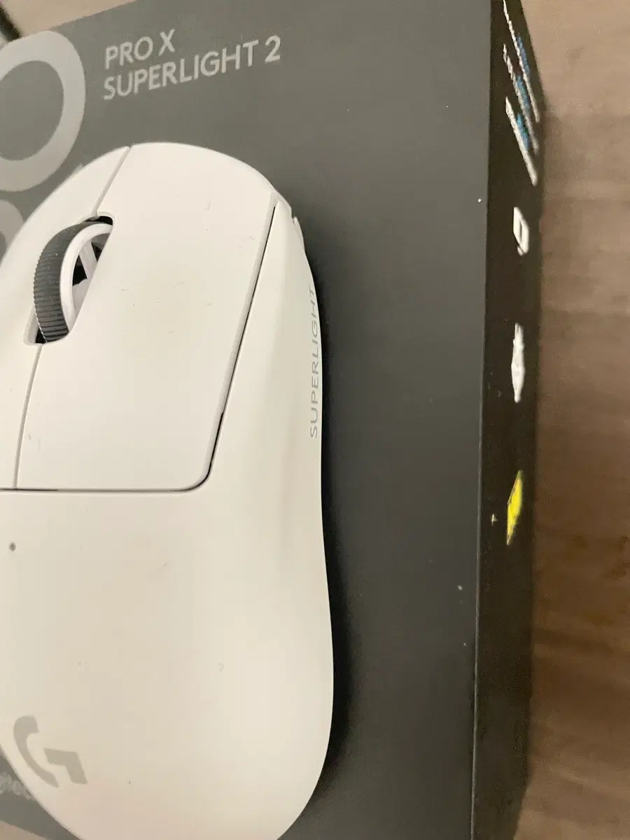 로지텍 G PRO X SUPERLIGHT 2 화이트