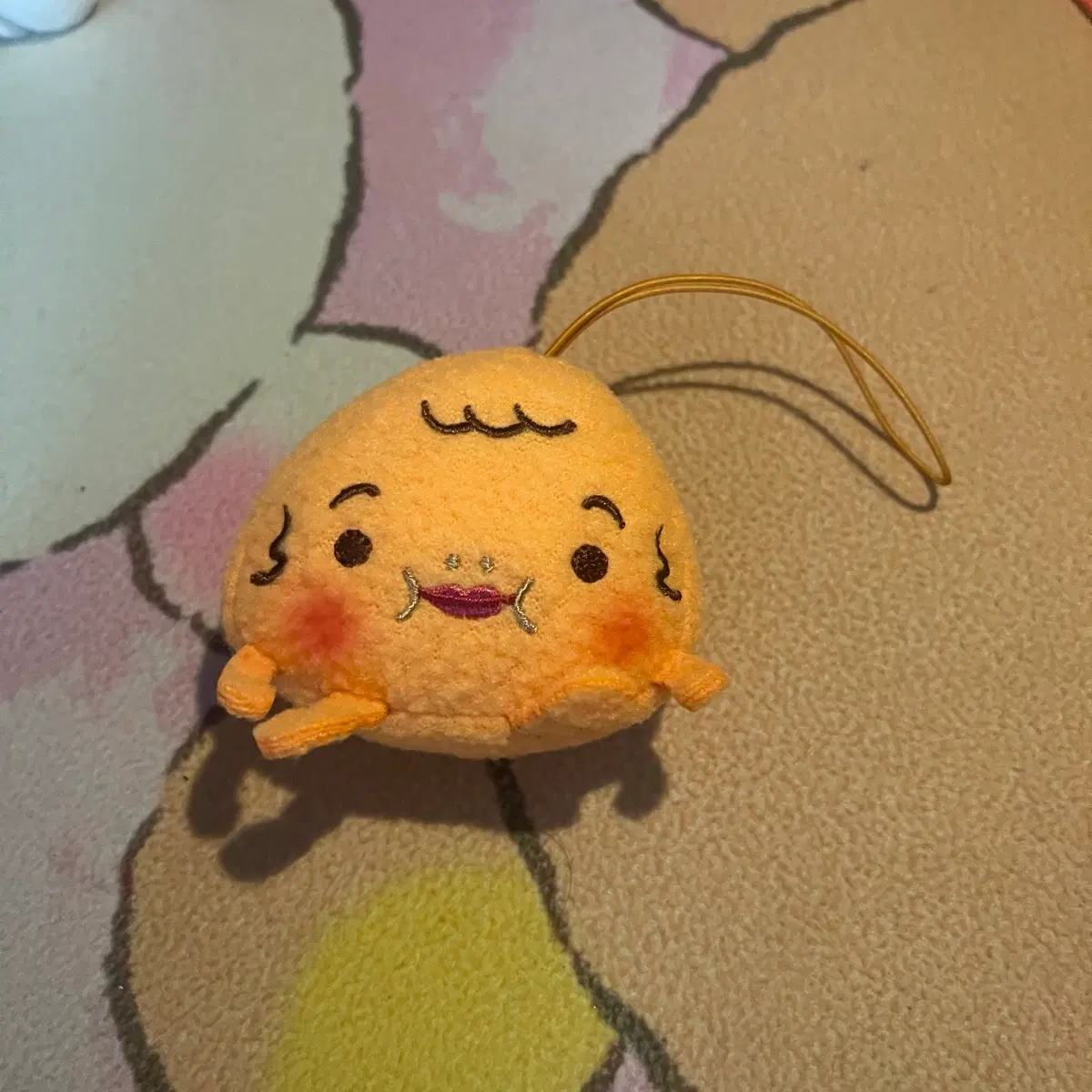 주먹밥 인형 엄마인형 스트랩 가챠 고전 일본인형