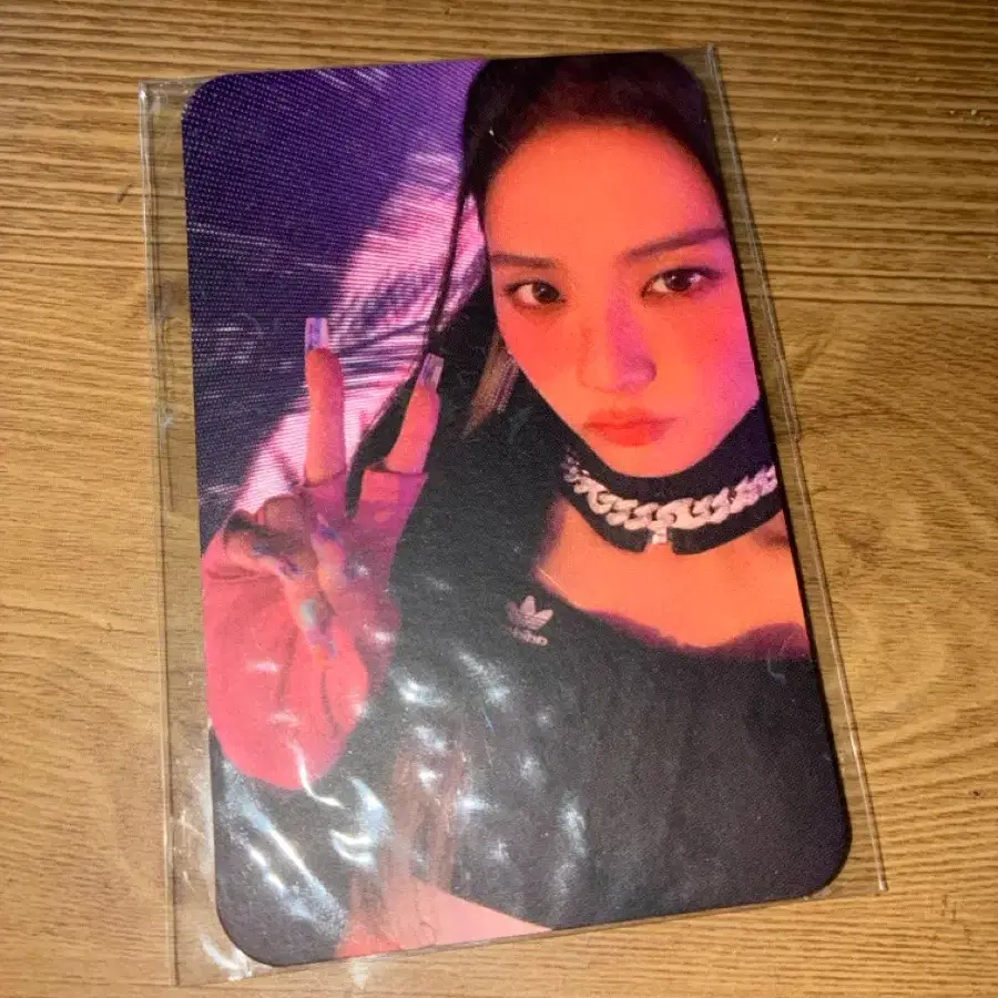 블랙핑크 지수 포토카트 포카