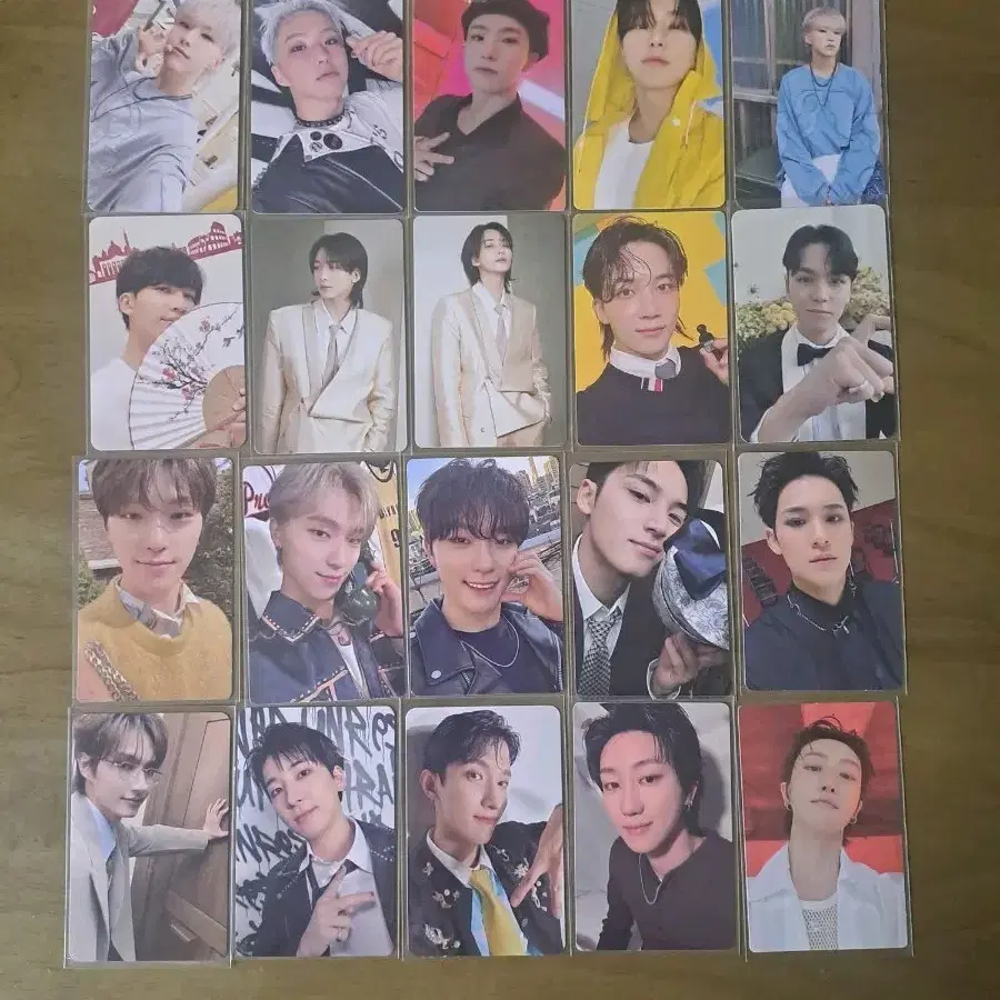 세븐틴 호시 정한 버논 디노 민규 준 원우 디에잇 포토카드