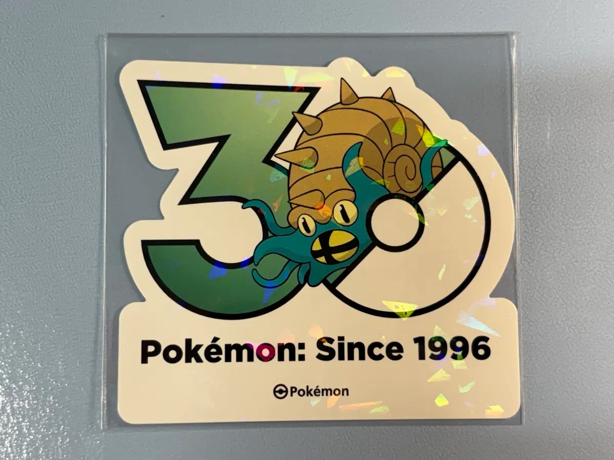 포켓몬 30주년 스티커 암스타