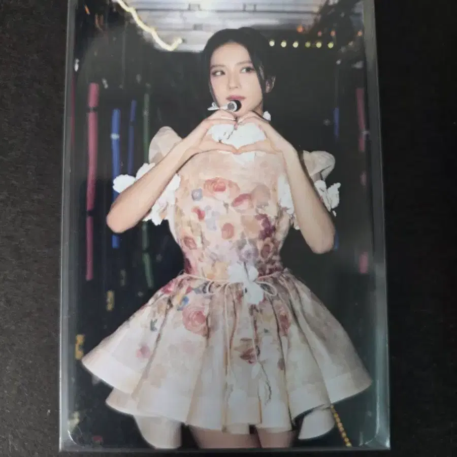 지수 jisoo BLACKPINK BP 블랙핑크 블핑 포토카드 포카 본핑크 Bornpink 월드투어 파이널 포토패키지