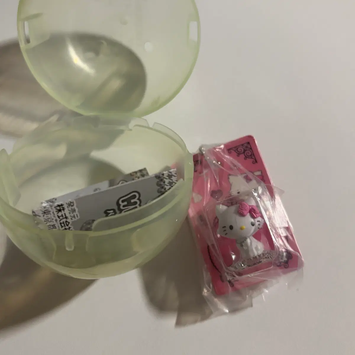 헬로키티 패키지가챠 챠미키티 키링