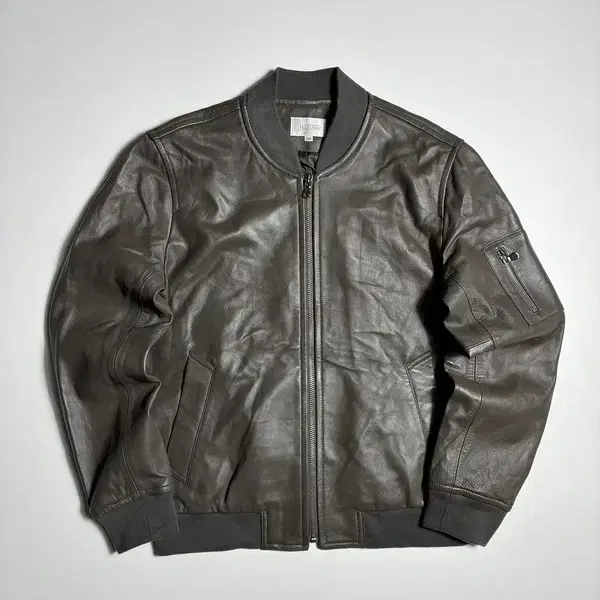 헤스티지 00's MA-1 양가죽 블루종 자켓 R3582