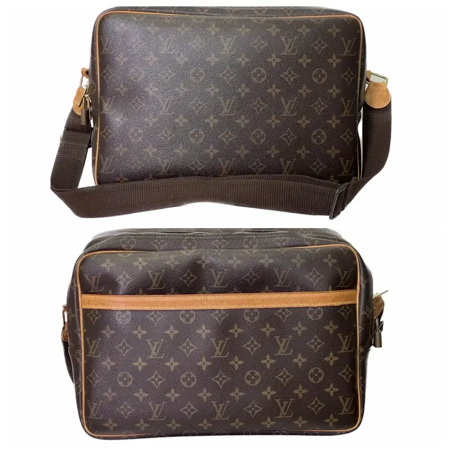 [정품] 루이비통 모노그램 리포터 GM (대형) LOUIS VUITTON Vintage Reporter GM Bag (Large Size) 리포터백 카데나 세트 M45252