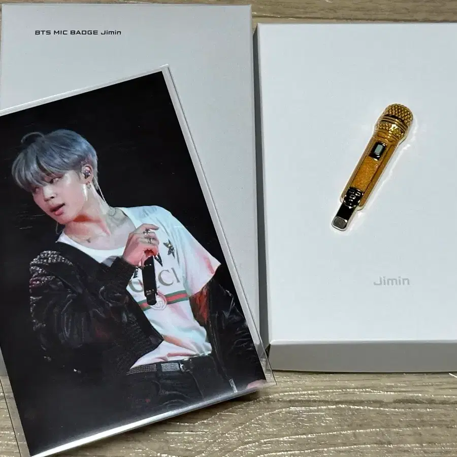 방탄소년단 bts 마이크 뱃지 지민