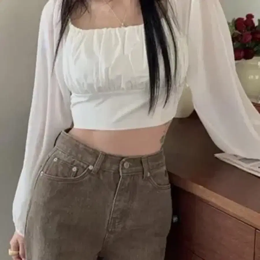 페일제이드 포유 블라우스(블루, 화이트, 블랙)