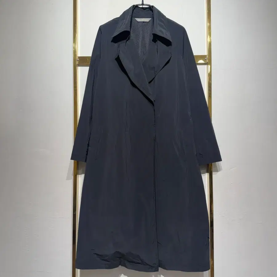 DAMA collection 일본제 스냅 버튼 경량 트렌치 코트 M