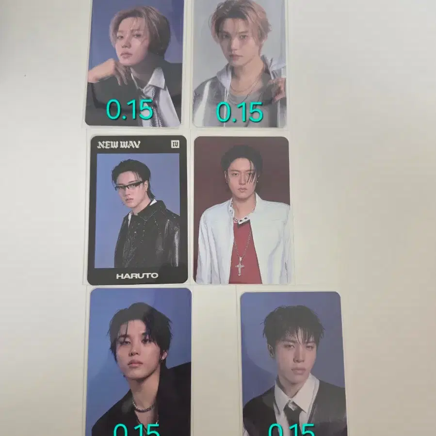 트레저 뉴웨이브 트레이딩 카드 트레카 NEWWAV TRADING CARD 도영 하루토 정우 정환