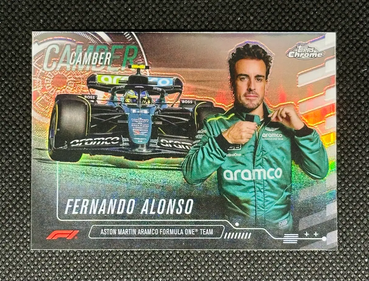 2024 탑스 크롬 F1 페르난도 알론소 카드