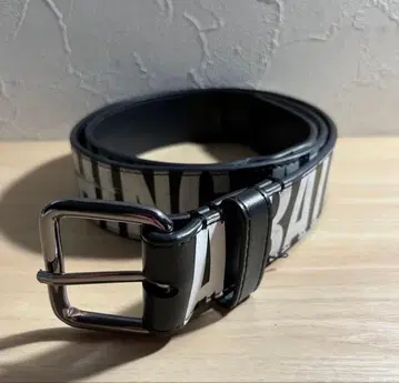 BATHING APE DEBOSSED LOGO BELT