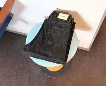everyone wide jeans (H.BLACK) L denim