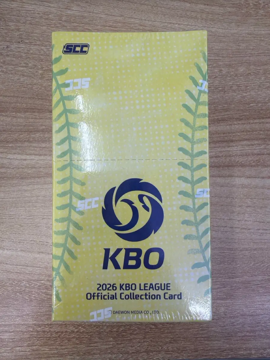 Kbo카드 미개봉 박스