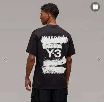 Y-3 U GFX SS TEE 사이즈 S 블랙