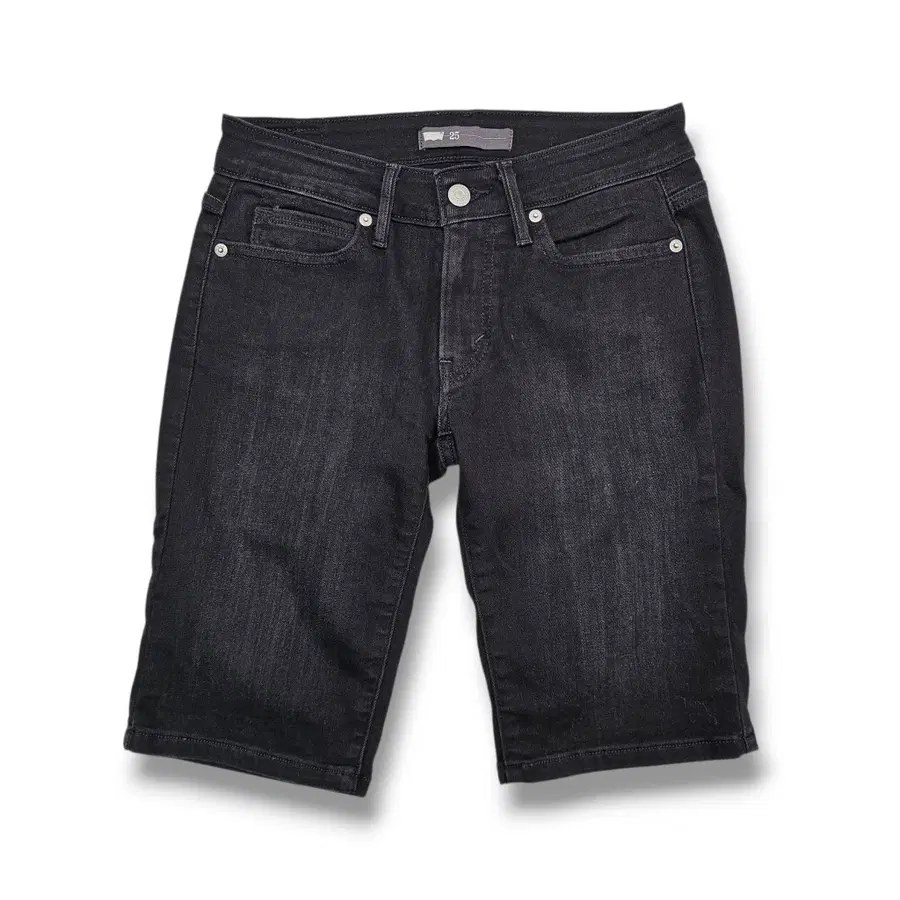 25 LEVIS 리바이스 흑청 데님 5부 반바지