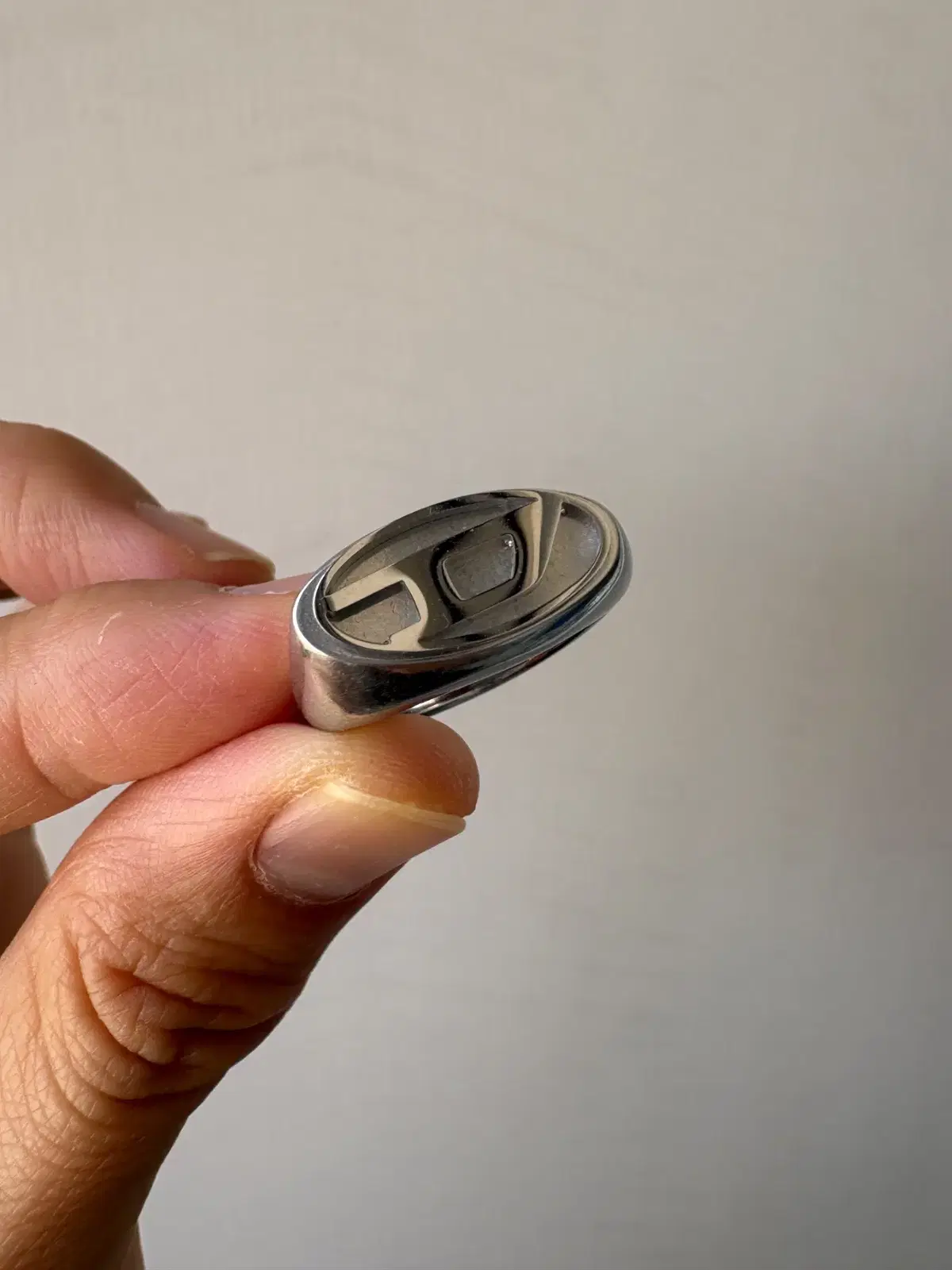 Diesel 디젤 d logo ring