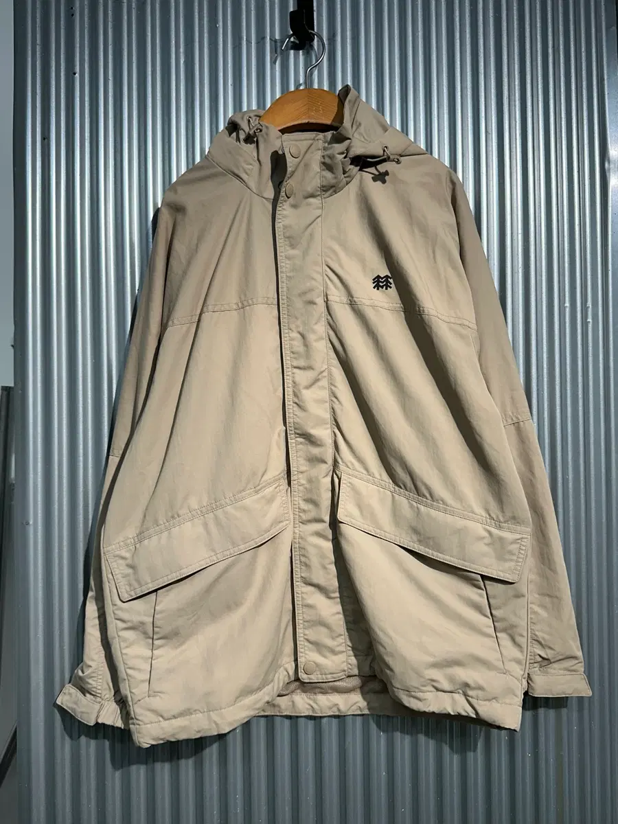 [95] 코오롱스포츠 KOLON SPORT 후드 마운틴 파카 베이지