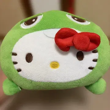 헬로키티 x 가챠핑 봉제 인형 당시물 헤이세이 레트로 레어 콜라보