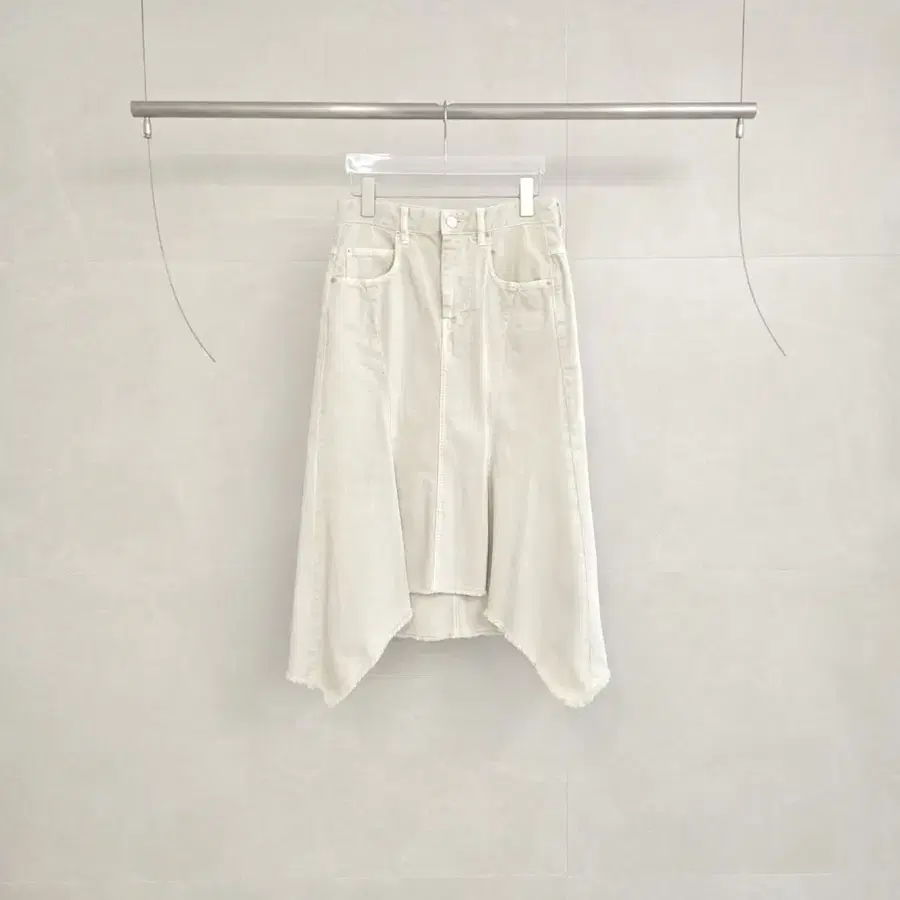 이자벨마랑 베이지 데님 스커트 36