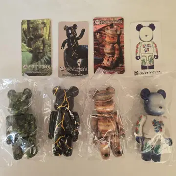 BE@RBRICK @PATTERN 4체 세트
