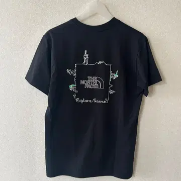 THE NORTH FACE 반팔 티셔츠 블랙 M