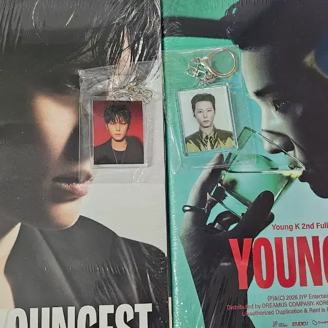 영케이 영기스트 올리브영 오프포카2장+미개봉앨범 2장 세트