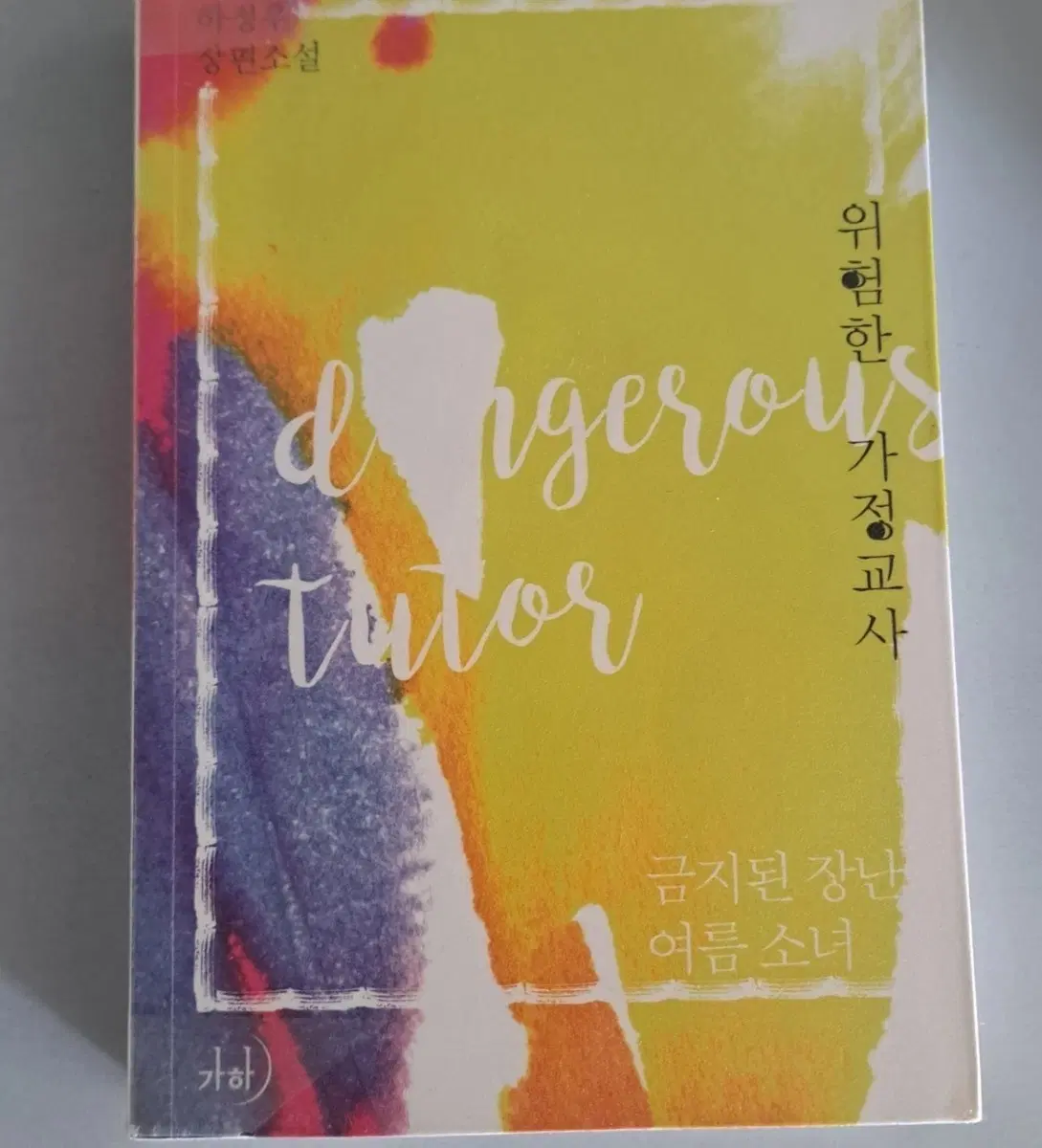 단권 소설책 위험한 가정교사