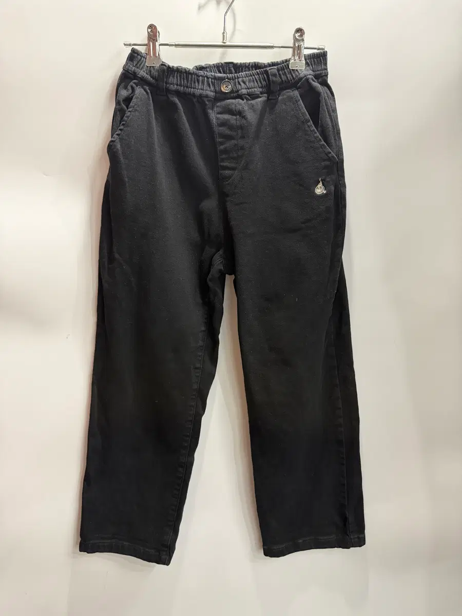 [150] 빈폴 BEANPOLE 밴딩 코튼 팬츠 블랙 1.5