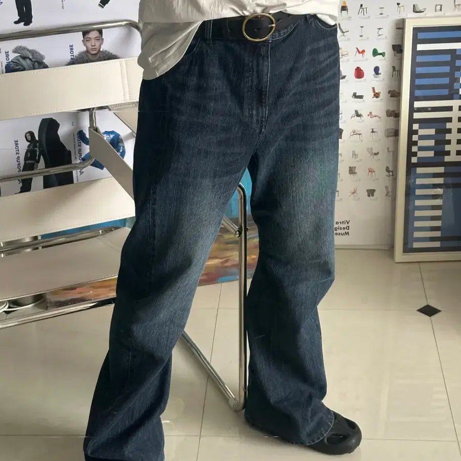 Kapital 캐피탈 Oiled-Leather Belt