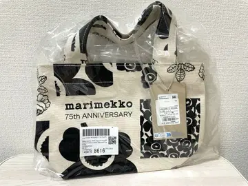 마리메꼬 marimekko 우니코 75주년 일본 한정판 토트백