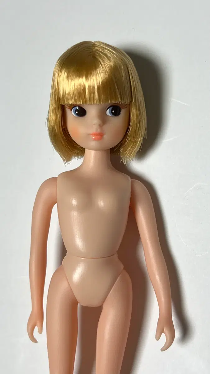 복각리카 단발 블론드 금발