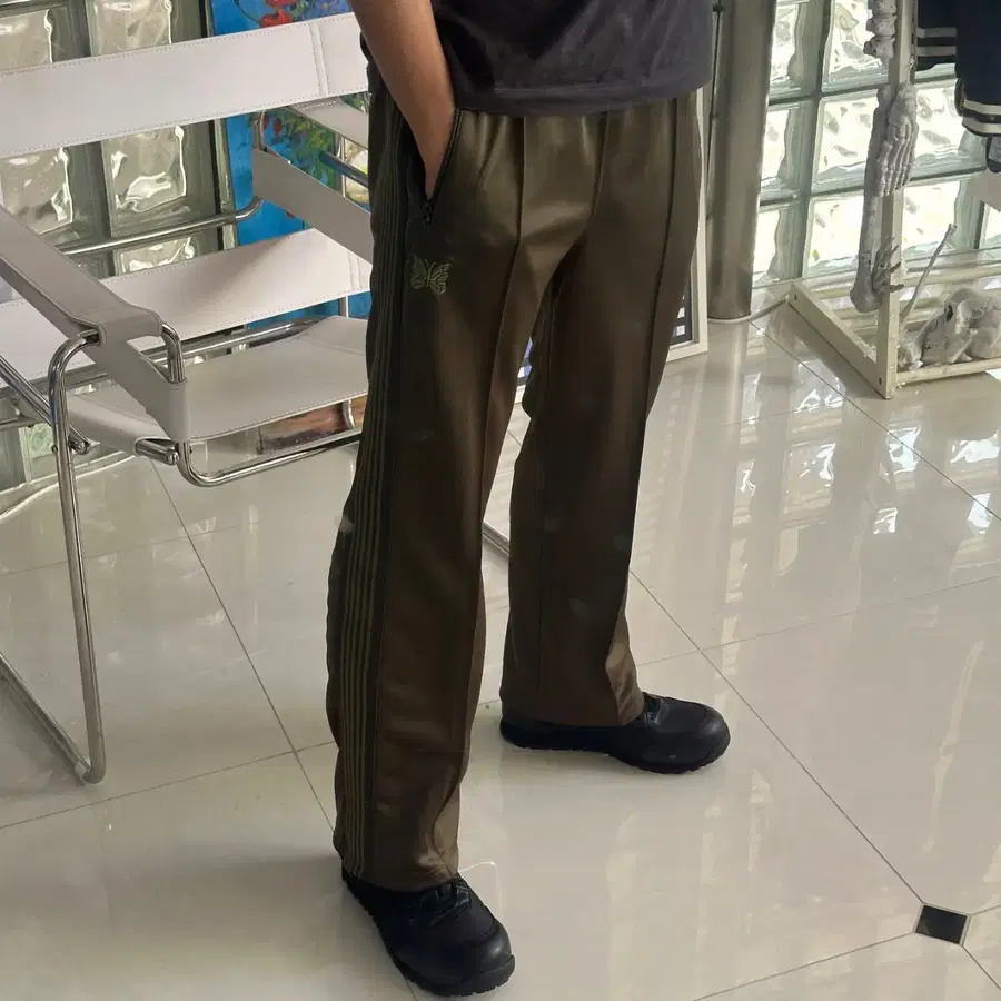 (12만원할인) Needles 니들스 track pant