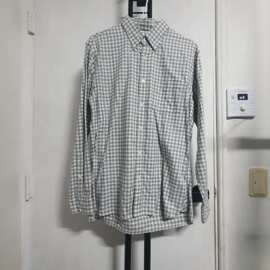 브룩스브라더스 남성 셔츠 M 95 그레이