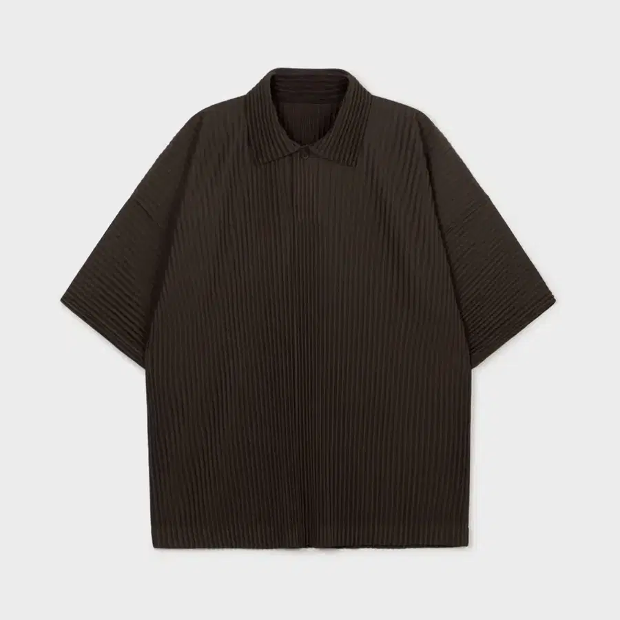 Yoyogi Pleats Polo (Brown) TNTS6E212W2