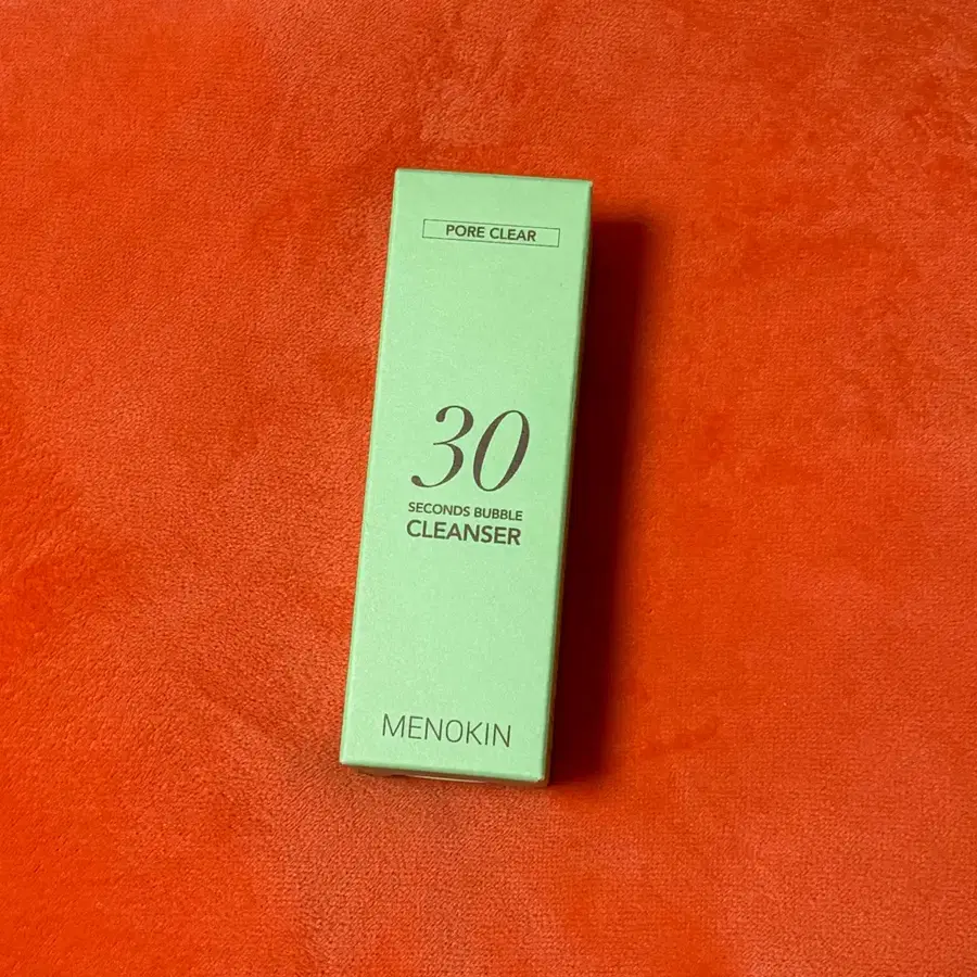 메노킨 30초 버블 클렌저 포어 클리어 30ml 새상품