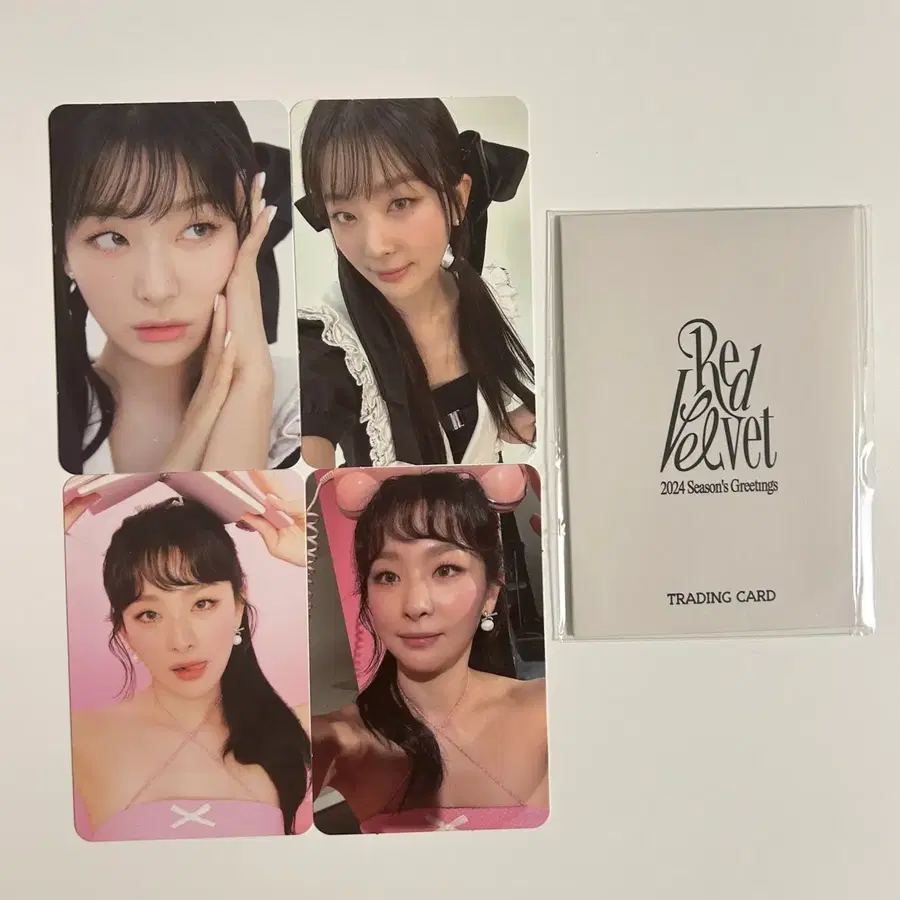 레드벨벳 2026 시즌그리팅 트레카 B버전 슬기 풀셋